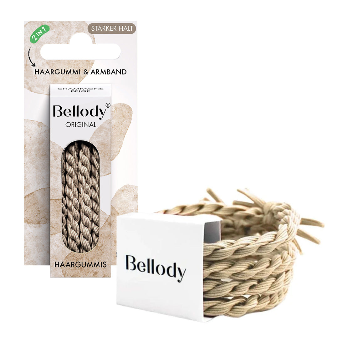 Haargummis - Bellody®(4 Stk.) - Stylisch geflochtene Haargummis