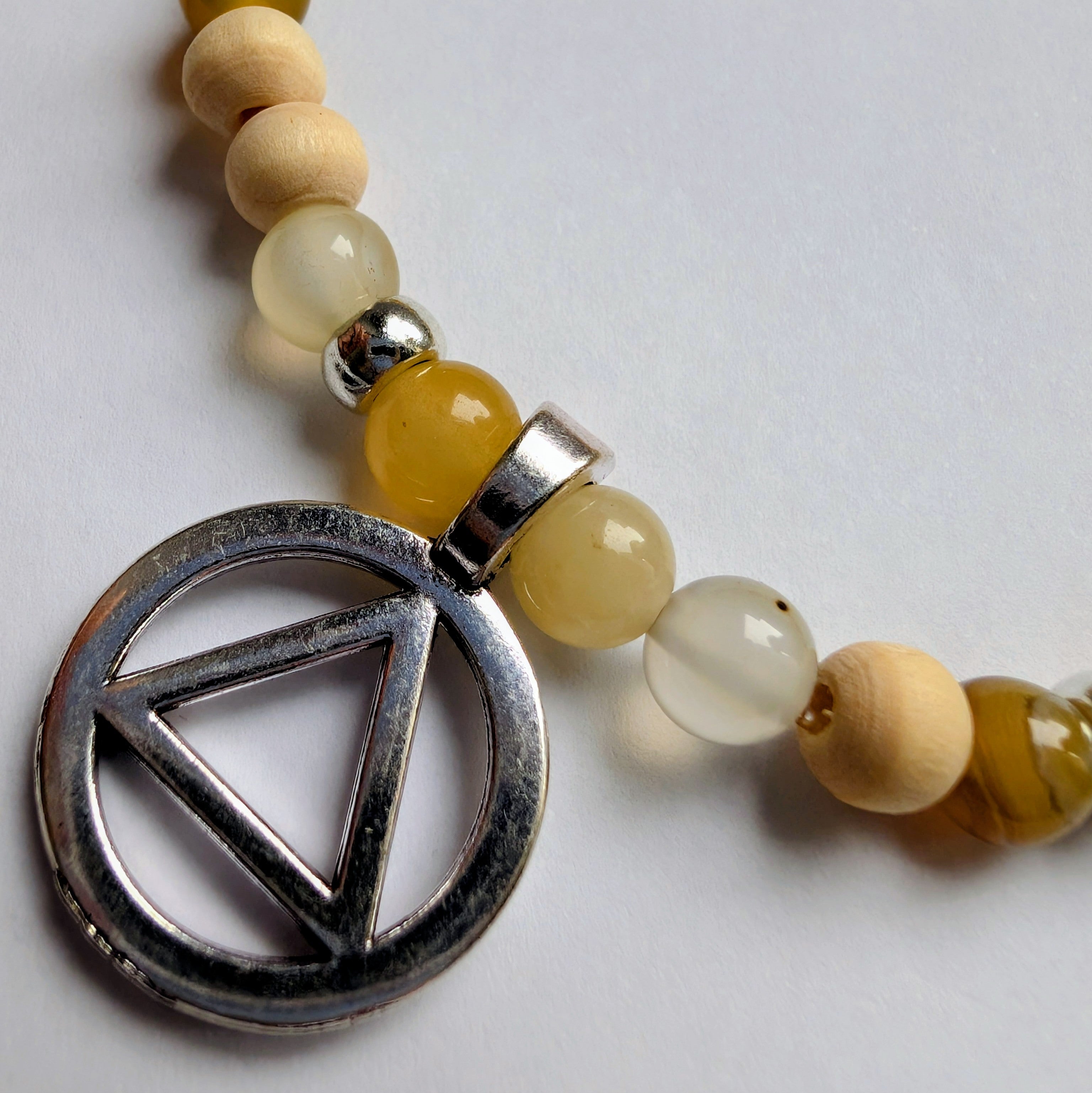 AURA – Natursteinarmband Gelber Achat