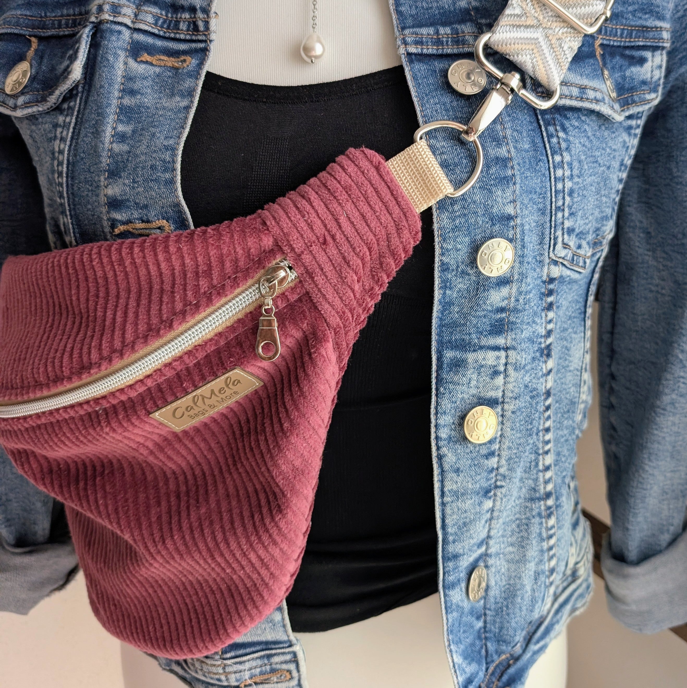 Big Crossbodybag „Berry Rose“