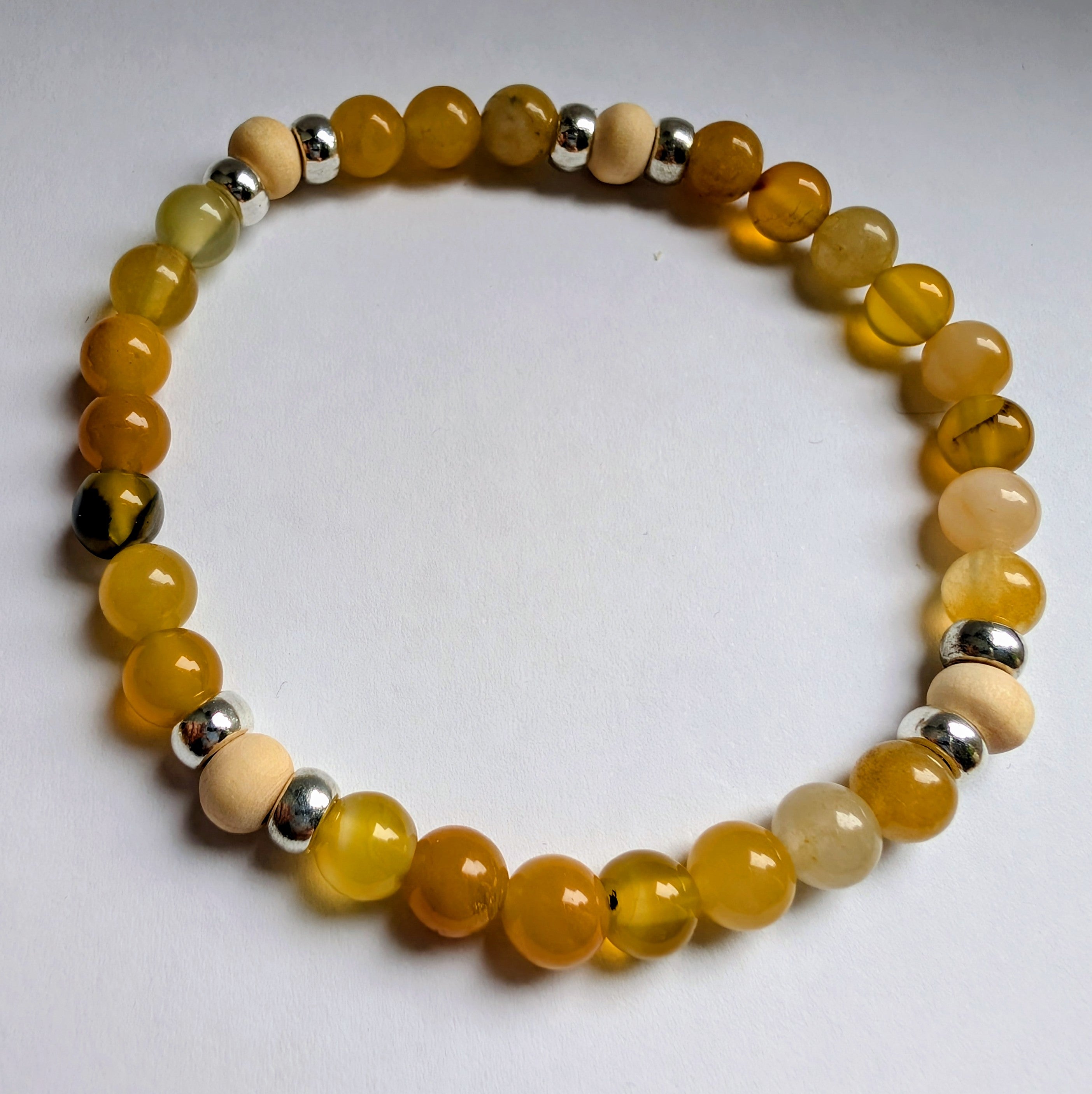 LUNA – Naturstein Armband-Set