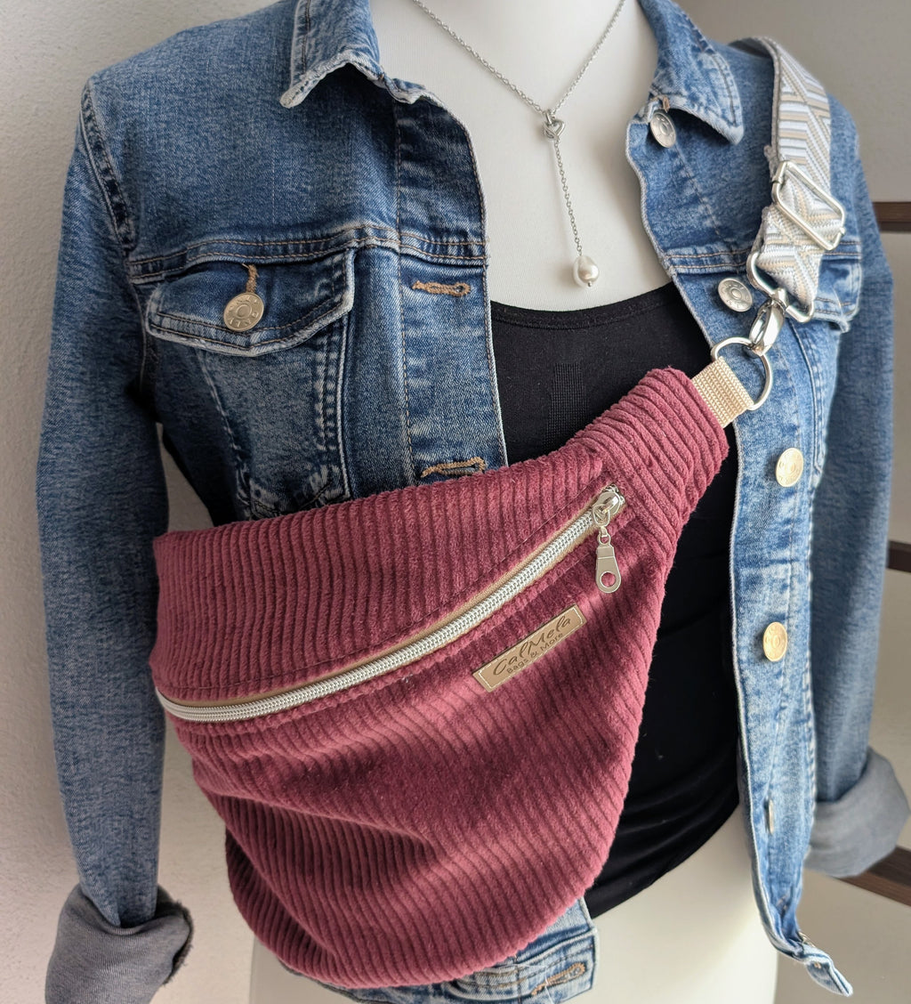 Big Crossbodybag „Berry Rose“