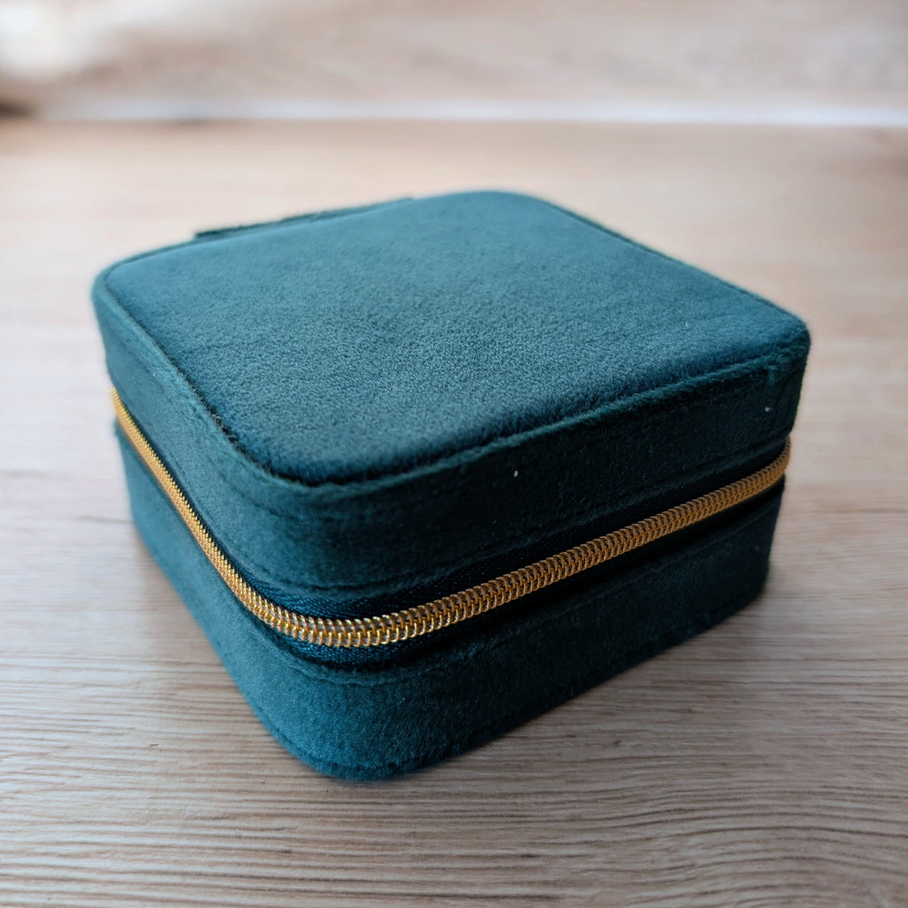 Schmuckcase – quadratisch - grün