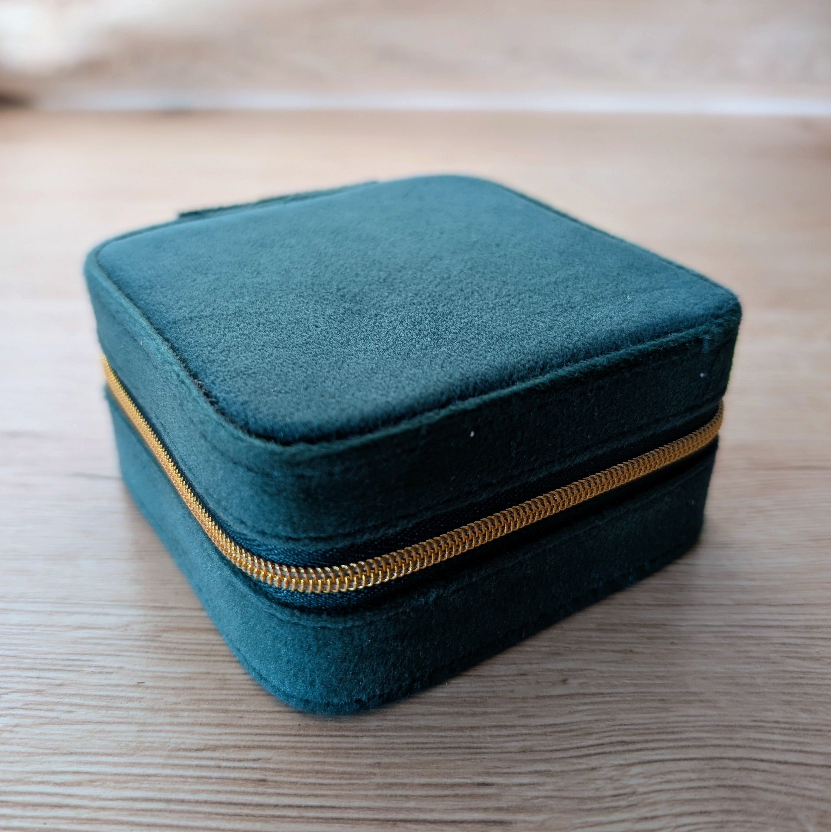 Schmuckcase – quadratisch - grün