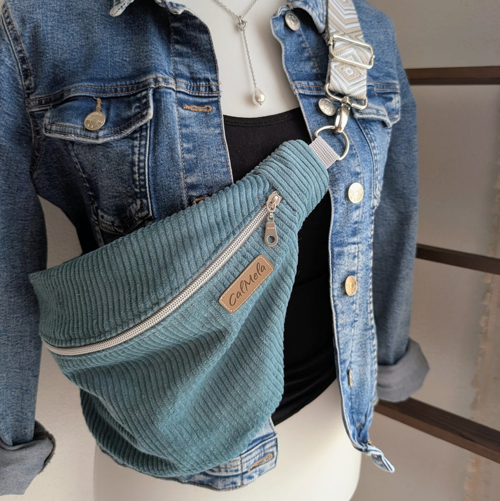 Big Crossbodybag „Mint Breeze“