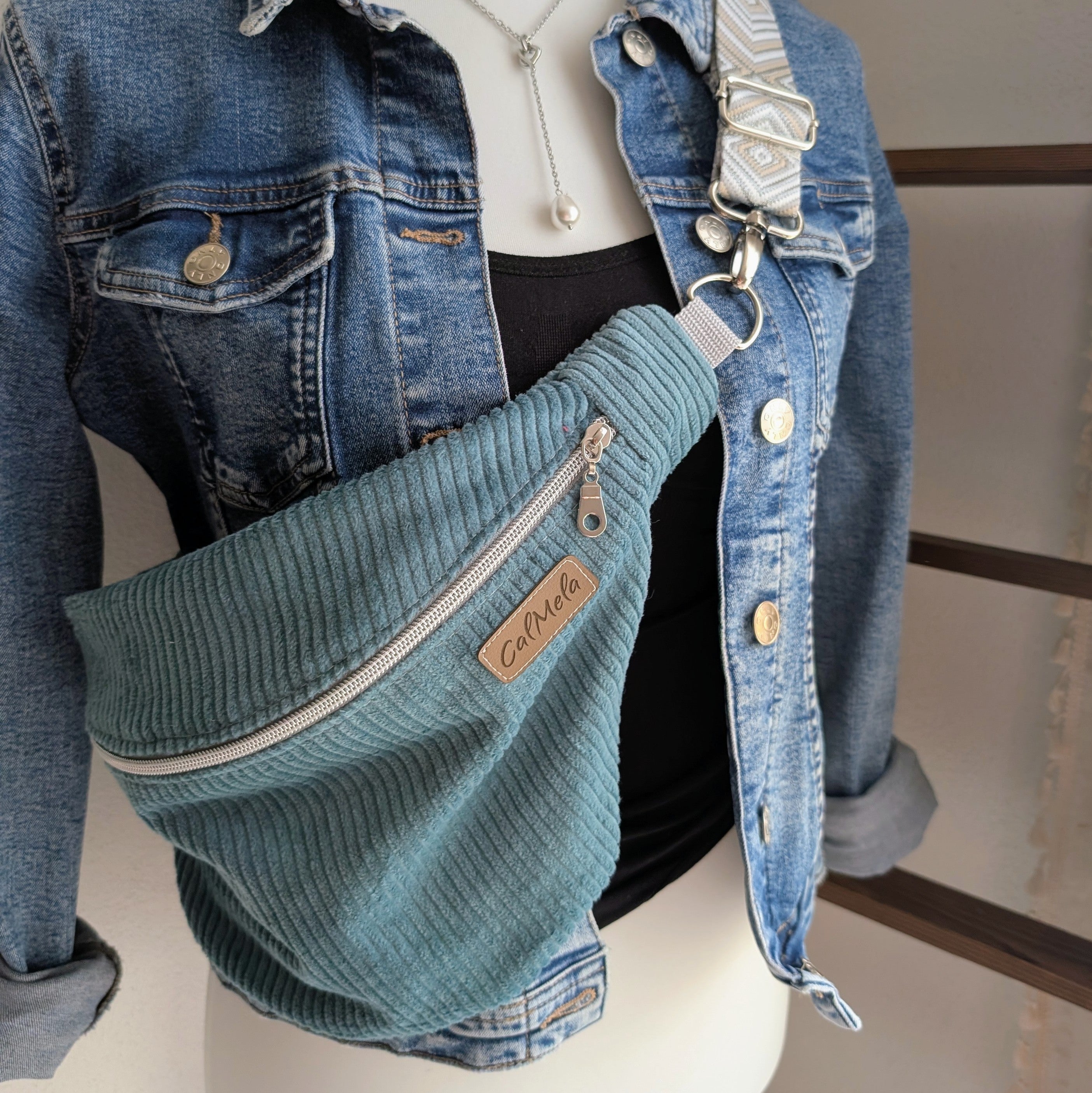 Big Crossbodybag „Mint Breeze“