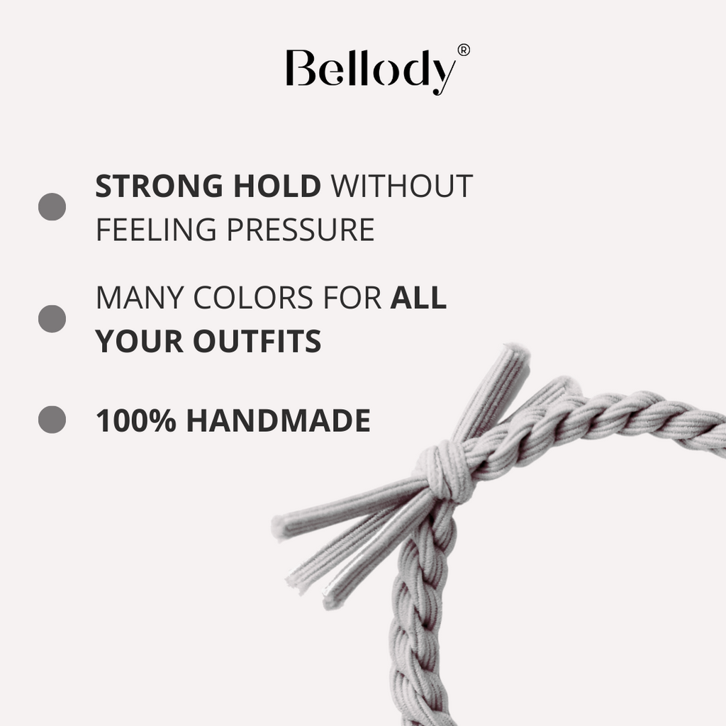 Haargummis - Bellody®(4 Stk.) - Stylisch geflochtene Haargummis