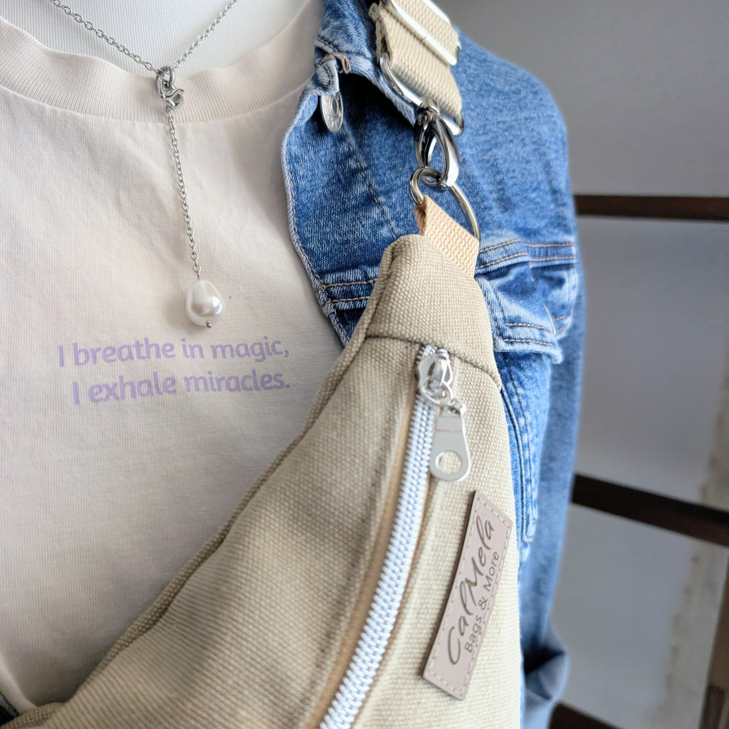 Crossbodybag – Canvas Beige