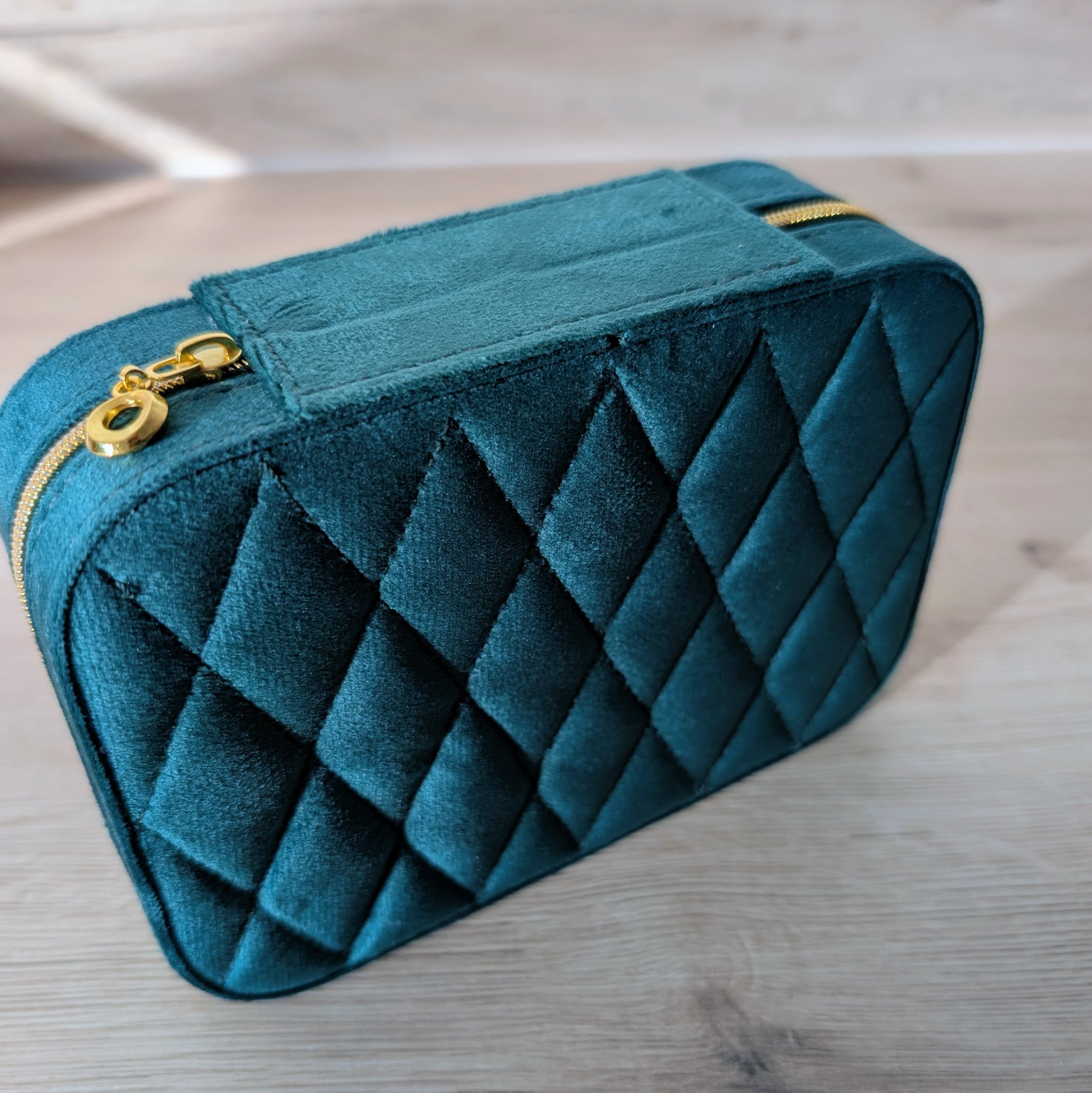 Schmuckcase – rechteckig - grün