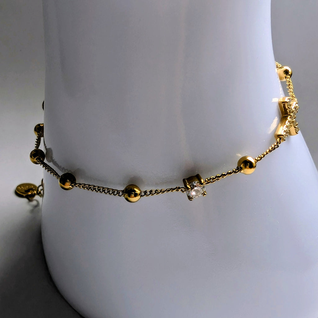 Edelstahl-Armband – Gold, schlicht und  minimalistisch