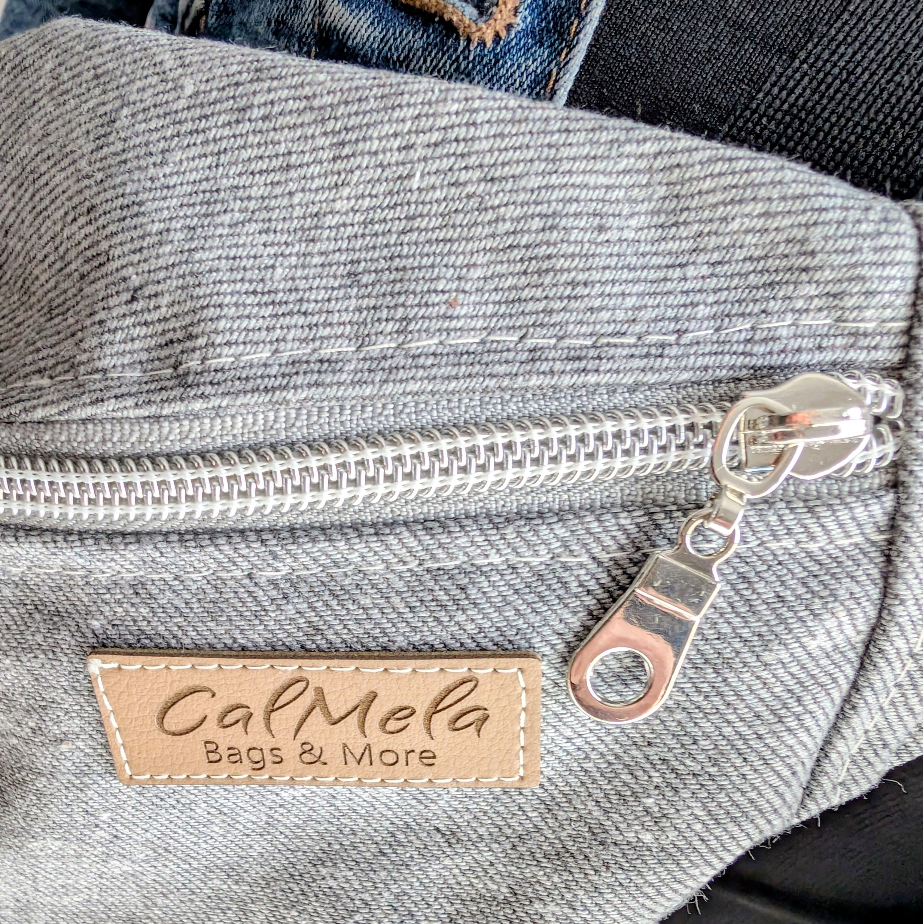 Big Crossbodybag „Grey Denim“