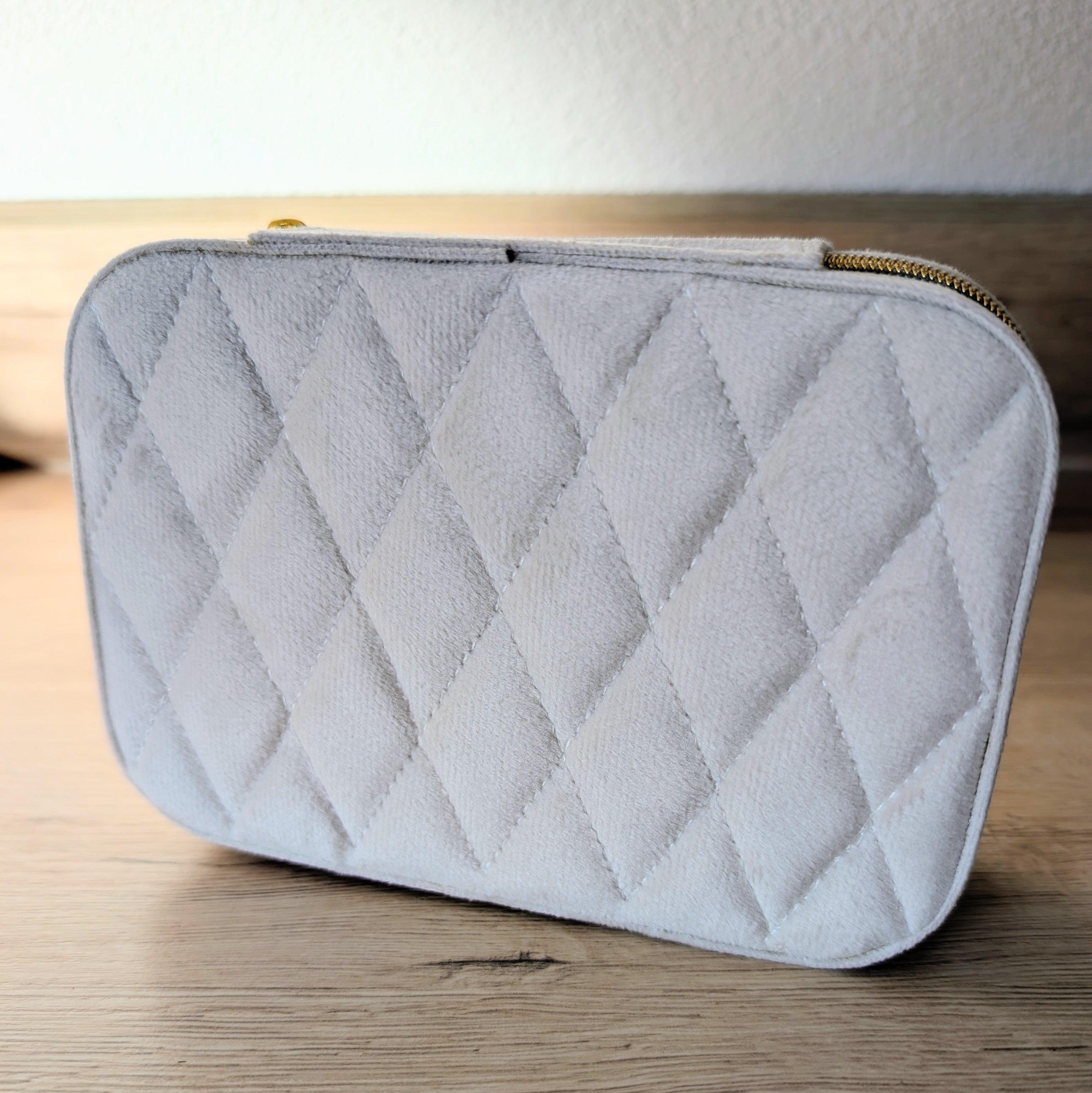 Schmuckcase – rechteckig - Creme