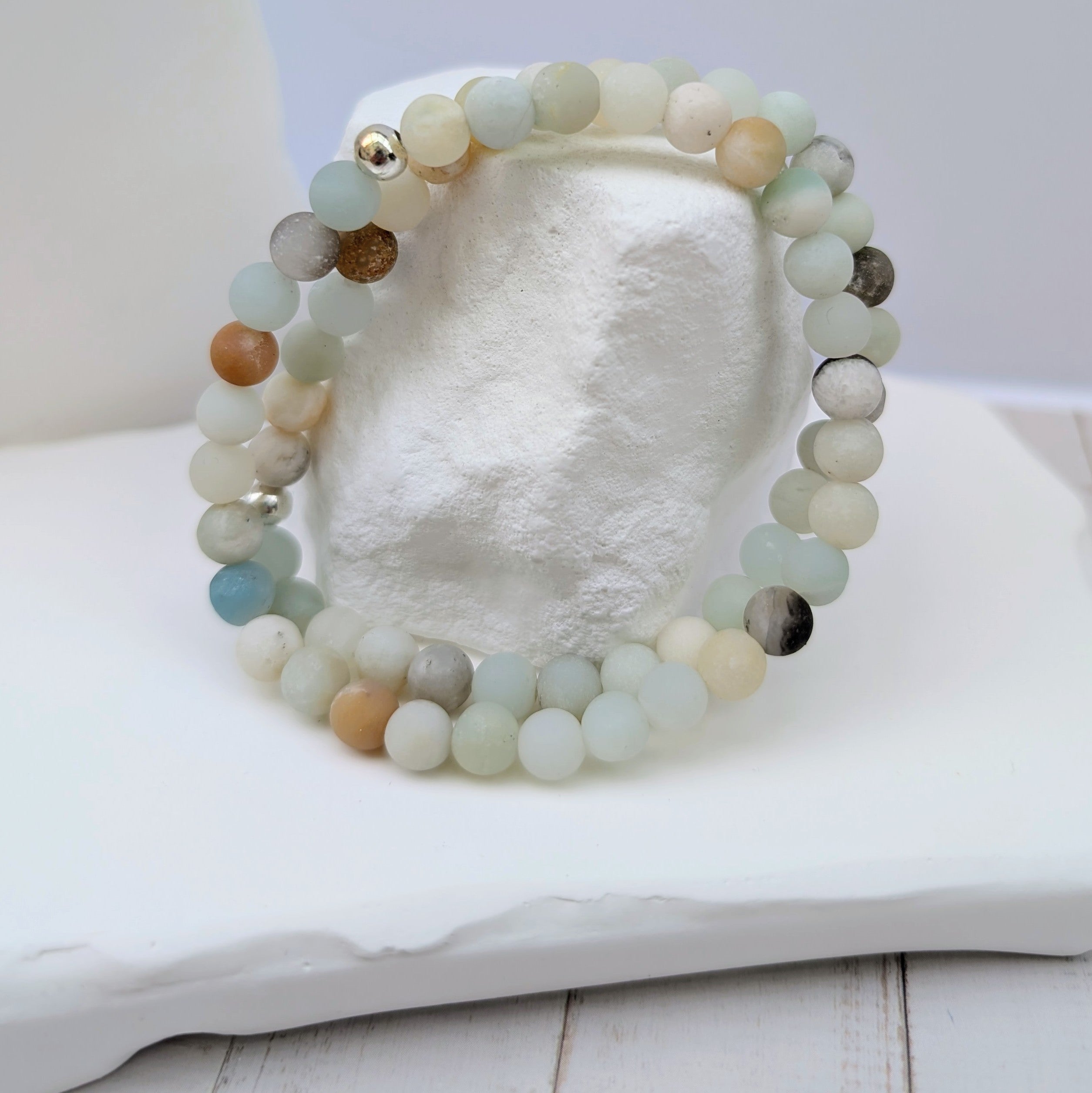 Frühlingswind – Natursteinarmband