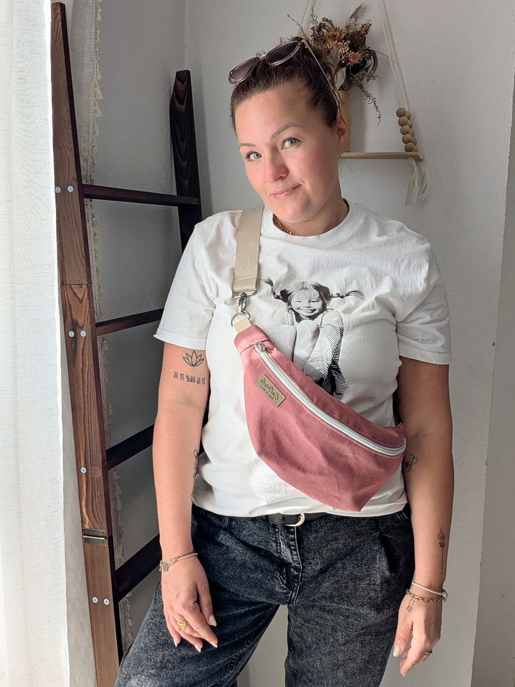Crossbodybag – Canvas Melone