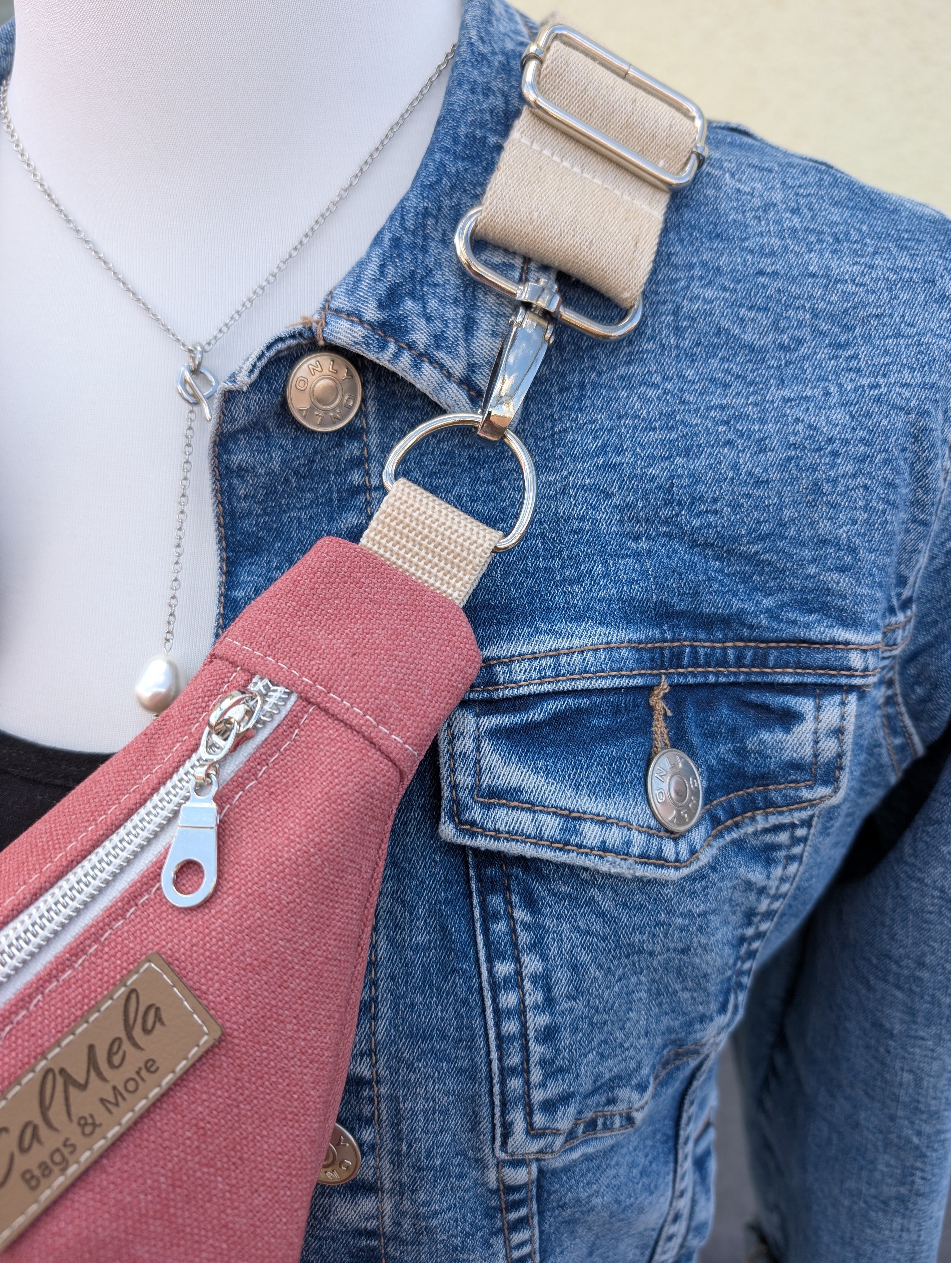 Crossbodybag – Canvas Melone