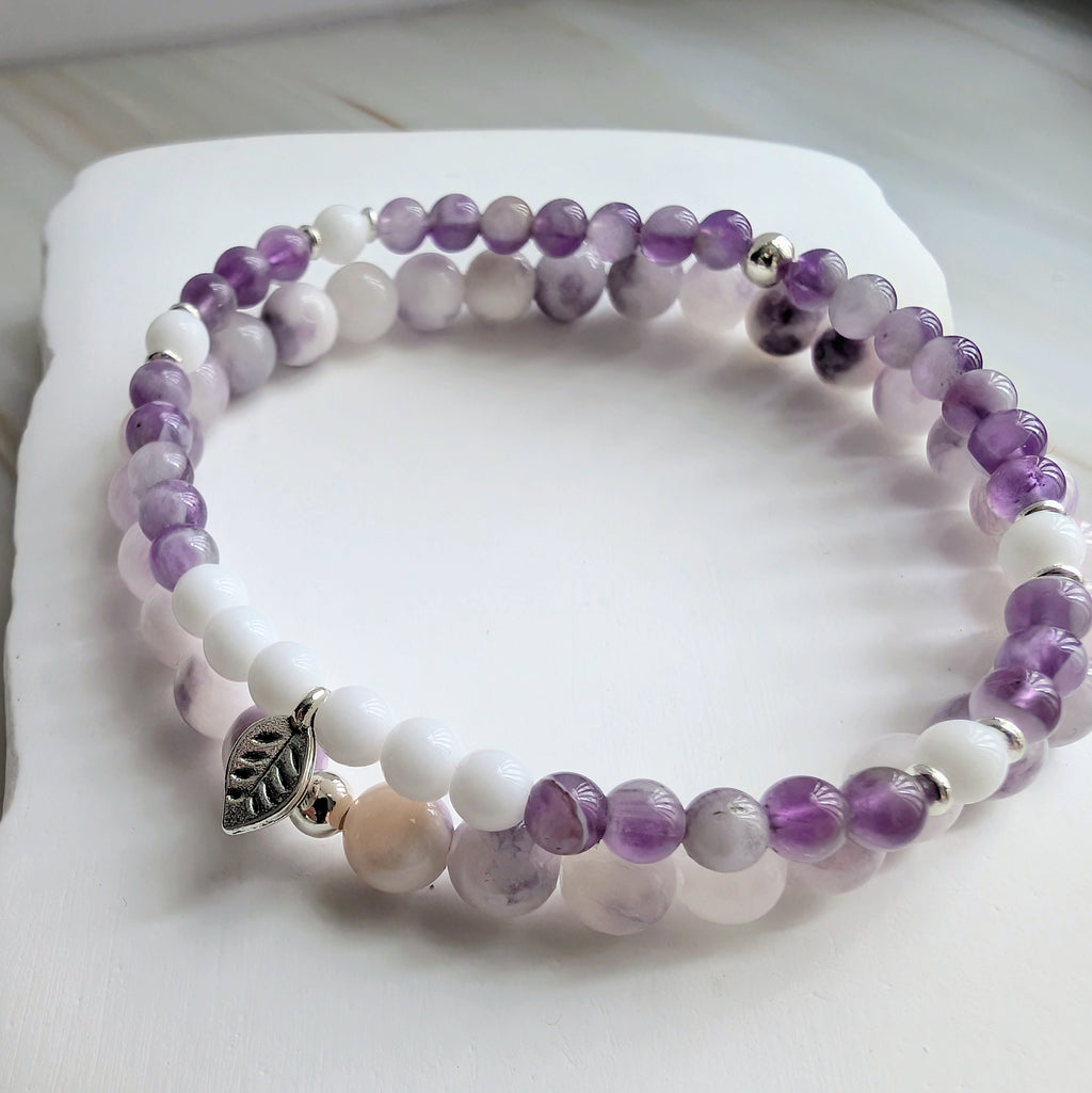 Amara - Natursteinarmbandset