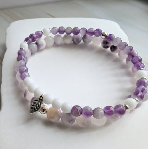 Amara - Natursteinarmbandset