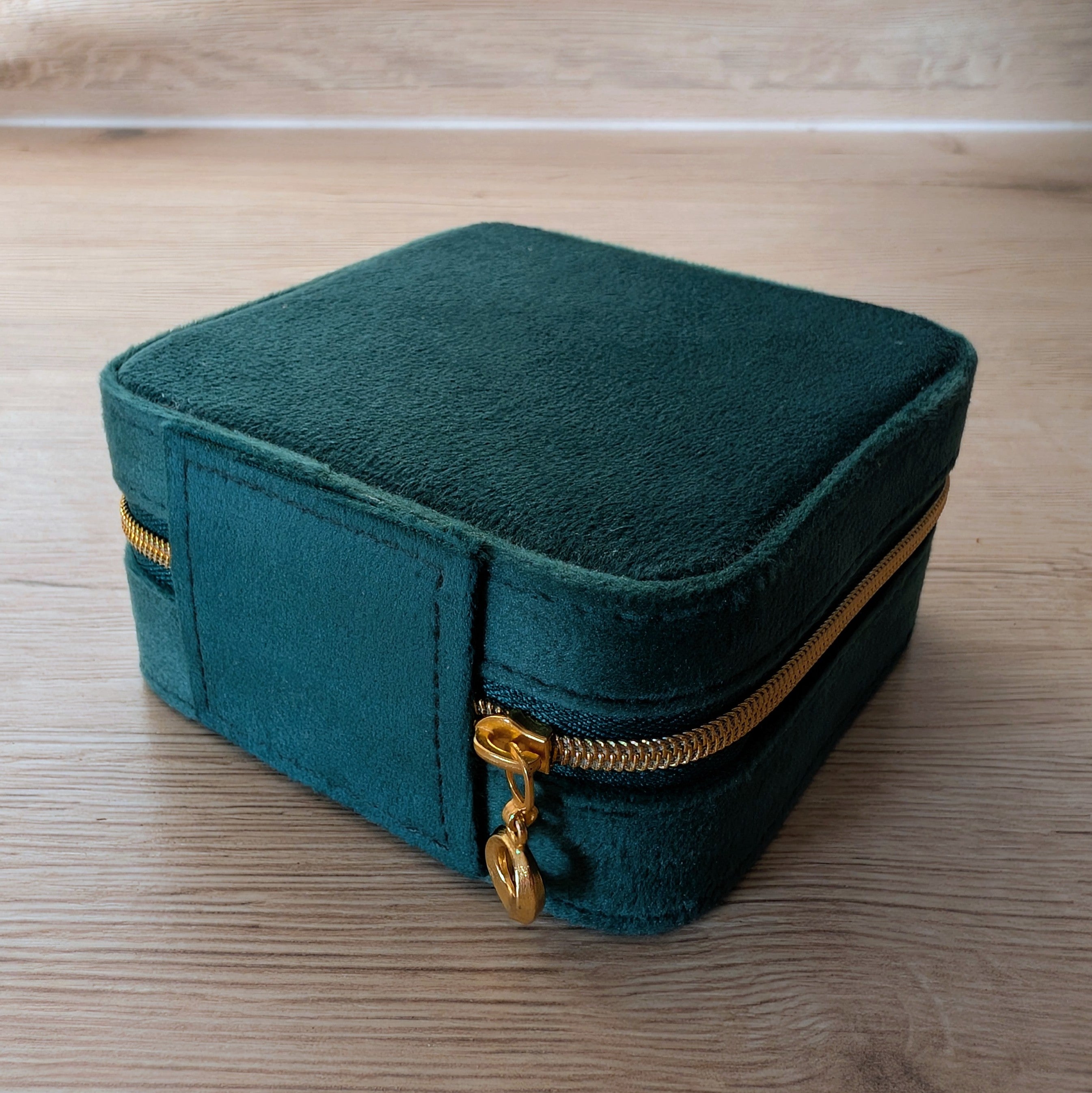 Schmuckcase – quadratisch - grün