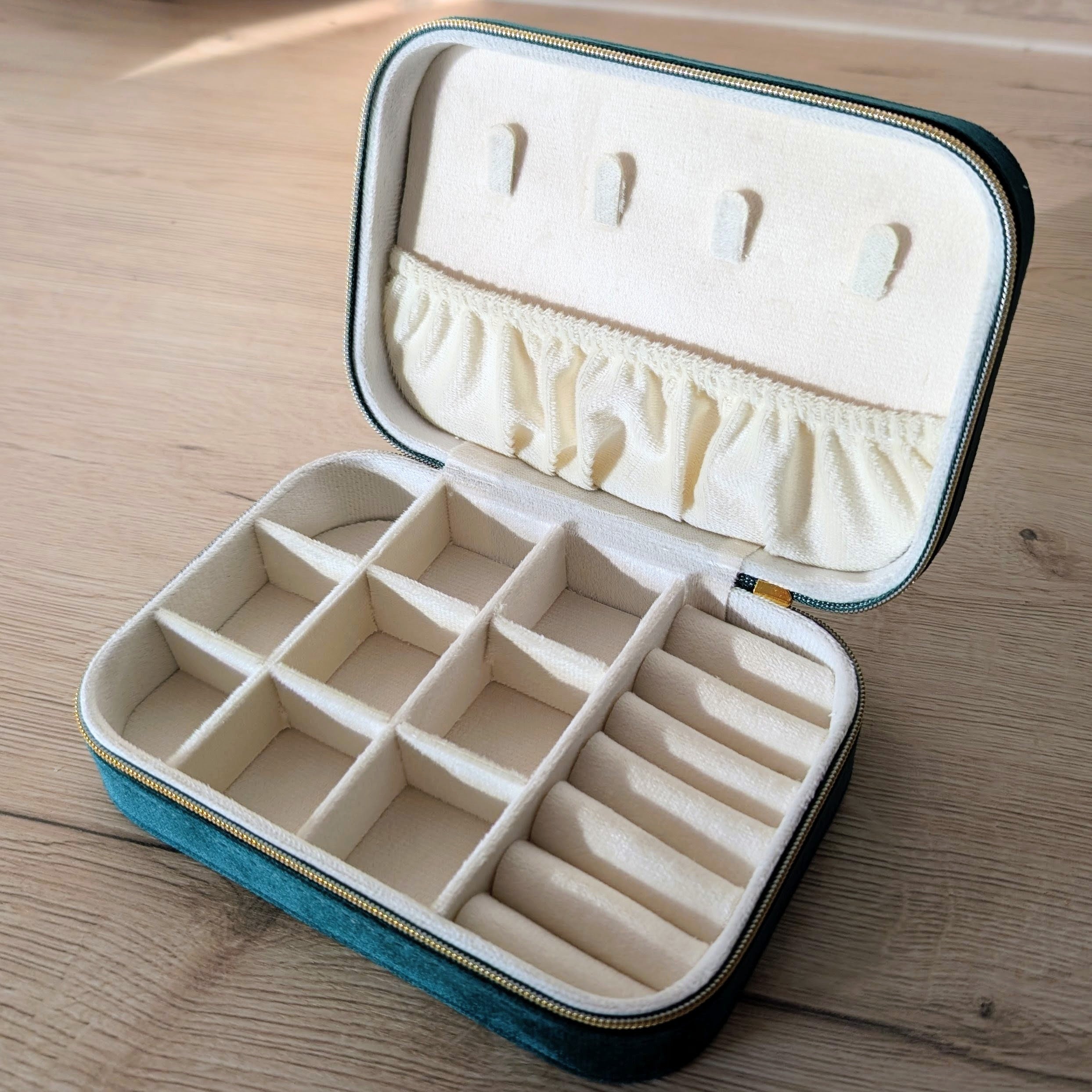 Schmuckcase – rechteckig - grün