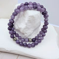 Lavendella – Natursteinarmband