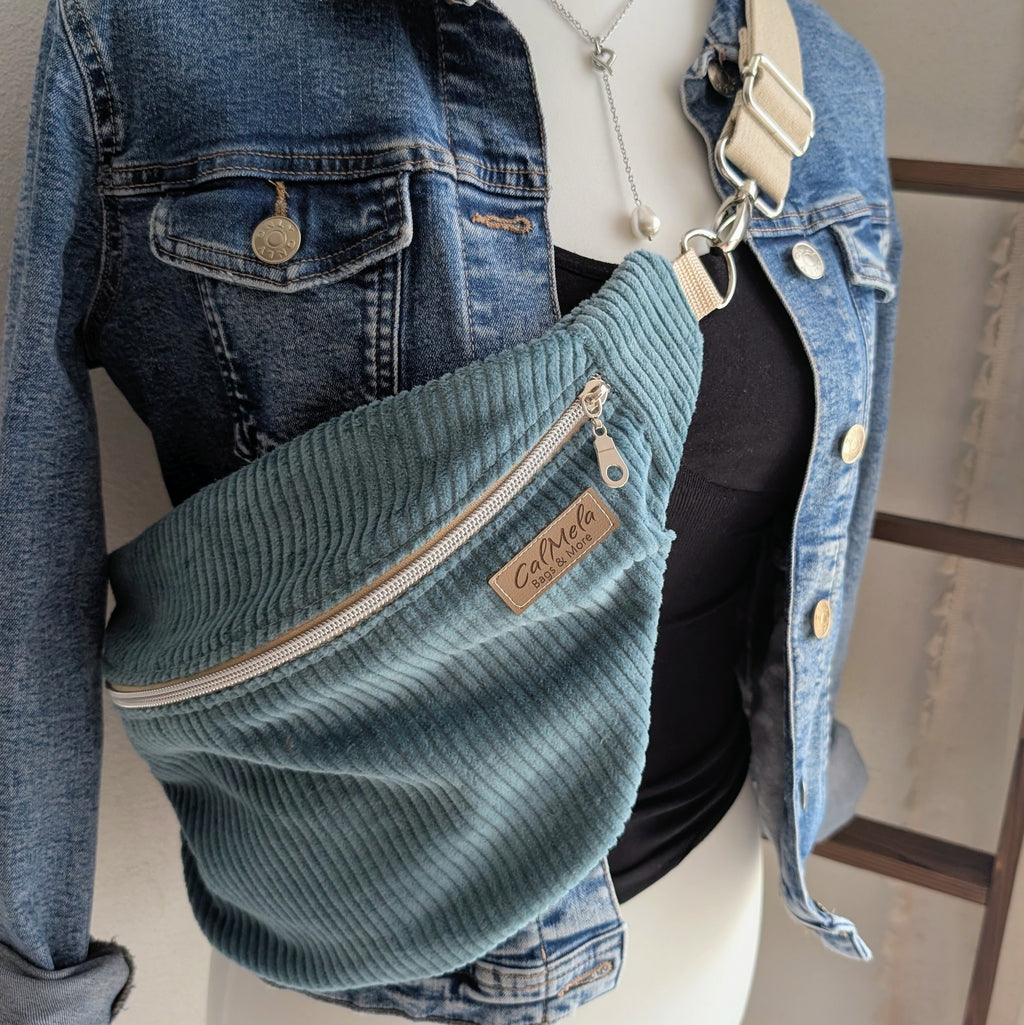 Big Crossbodybag „Mint Breeze“ – B-Ware