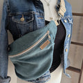 Big Crossbodybag „Mint Breeze“ – B-Ware