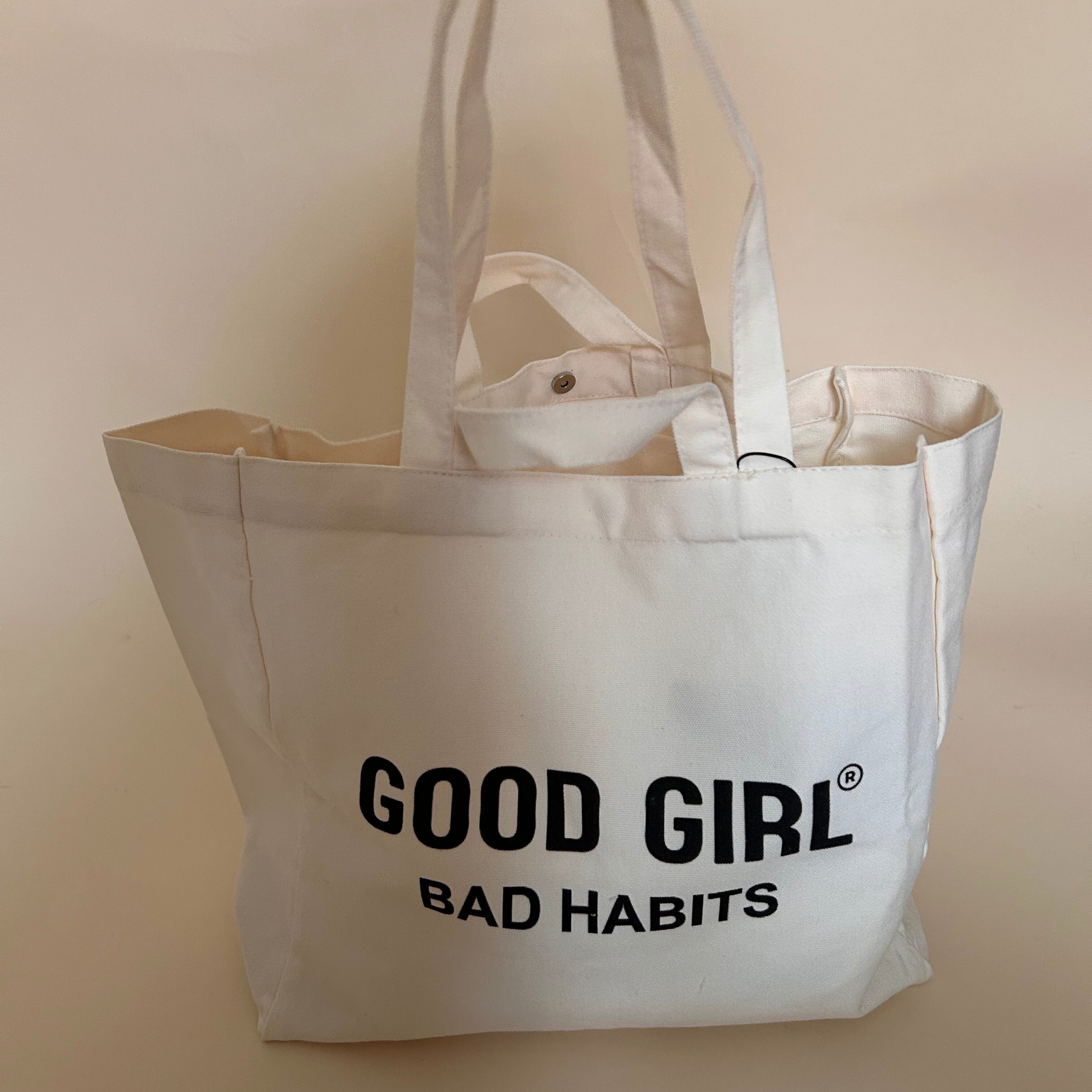 Tragetasche „Good Girl, Bad Habits“