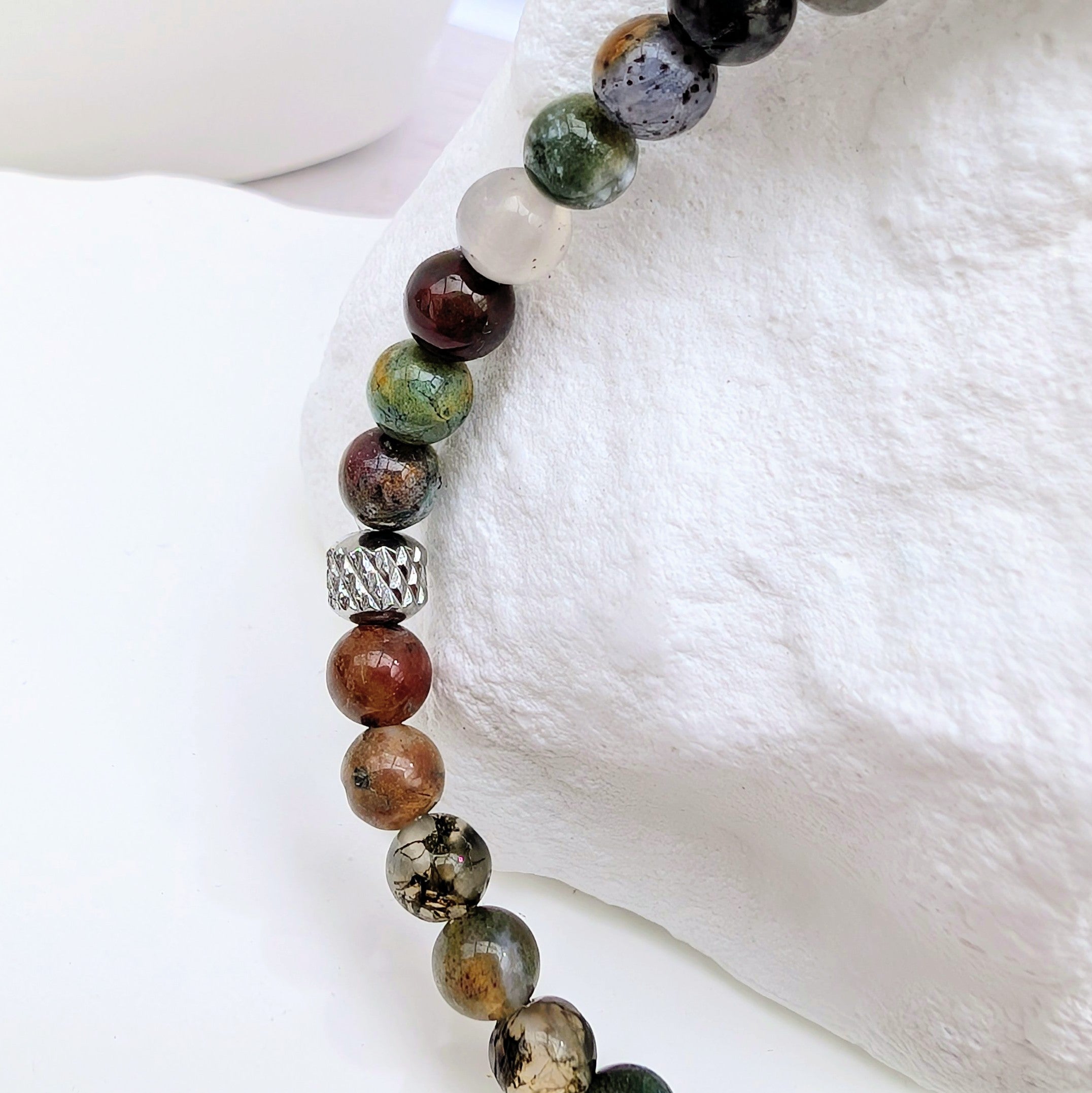 Waldpfad – Natursteinarmband