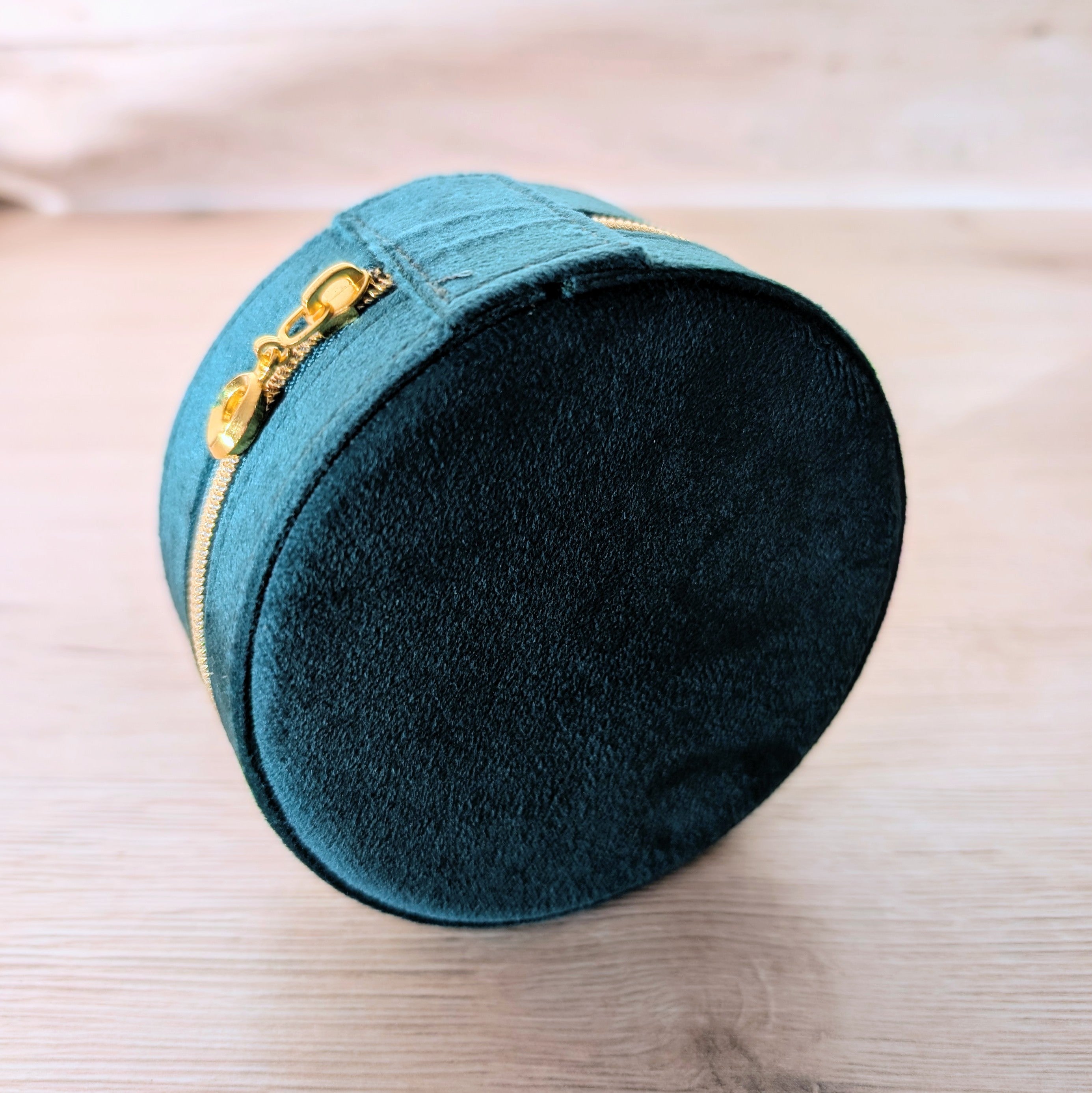 Schmuckcase – rund - grün