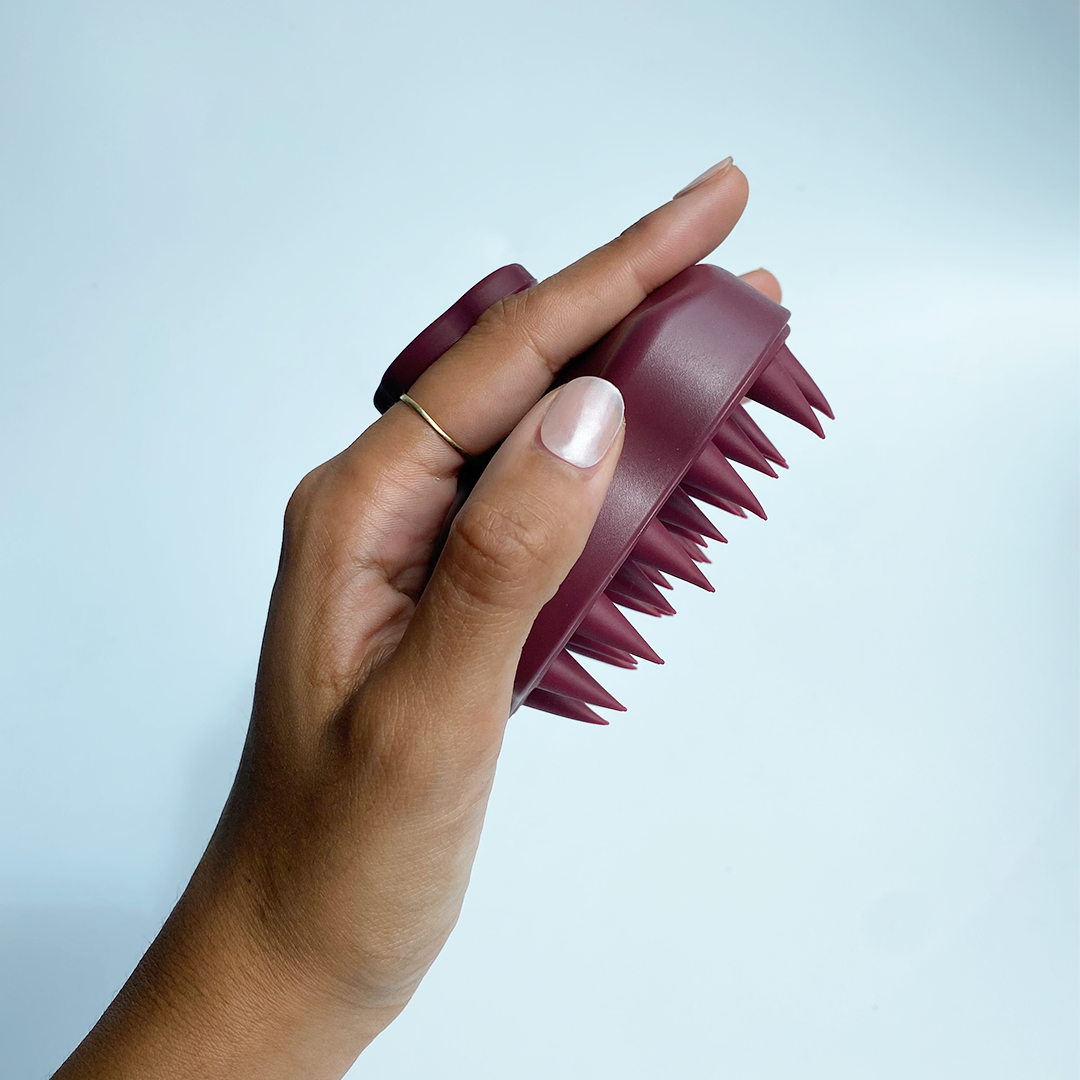 Kopfmassagebürste Bordeaux - Bellody®