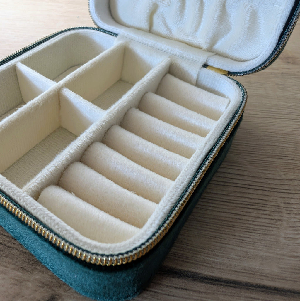 Schmuckcase – quadratisch - grün