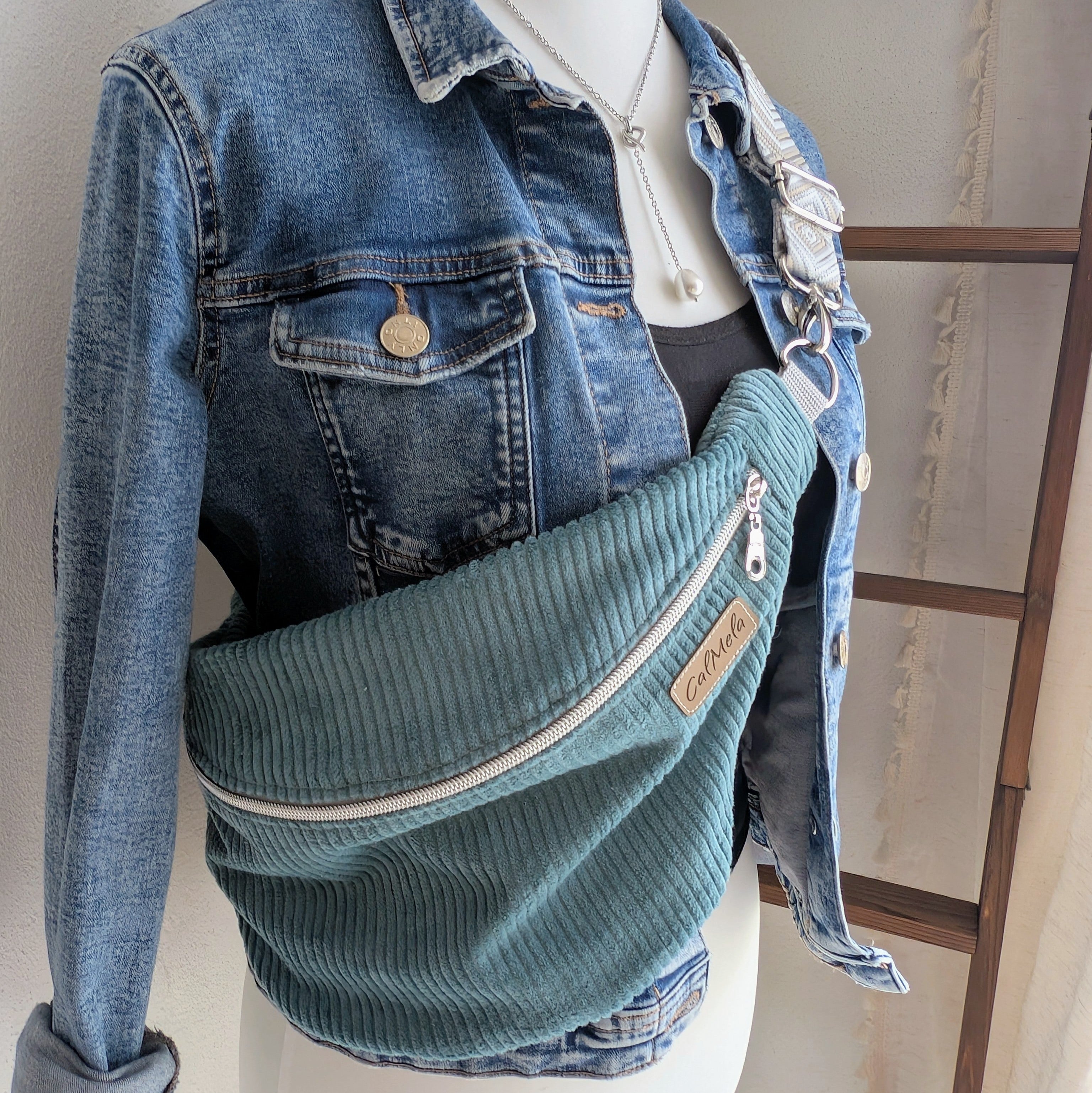 Big Crossbodybag „Mint Breeze“