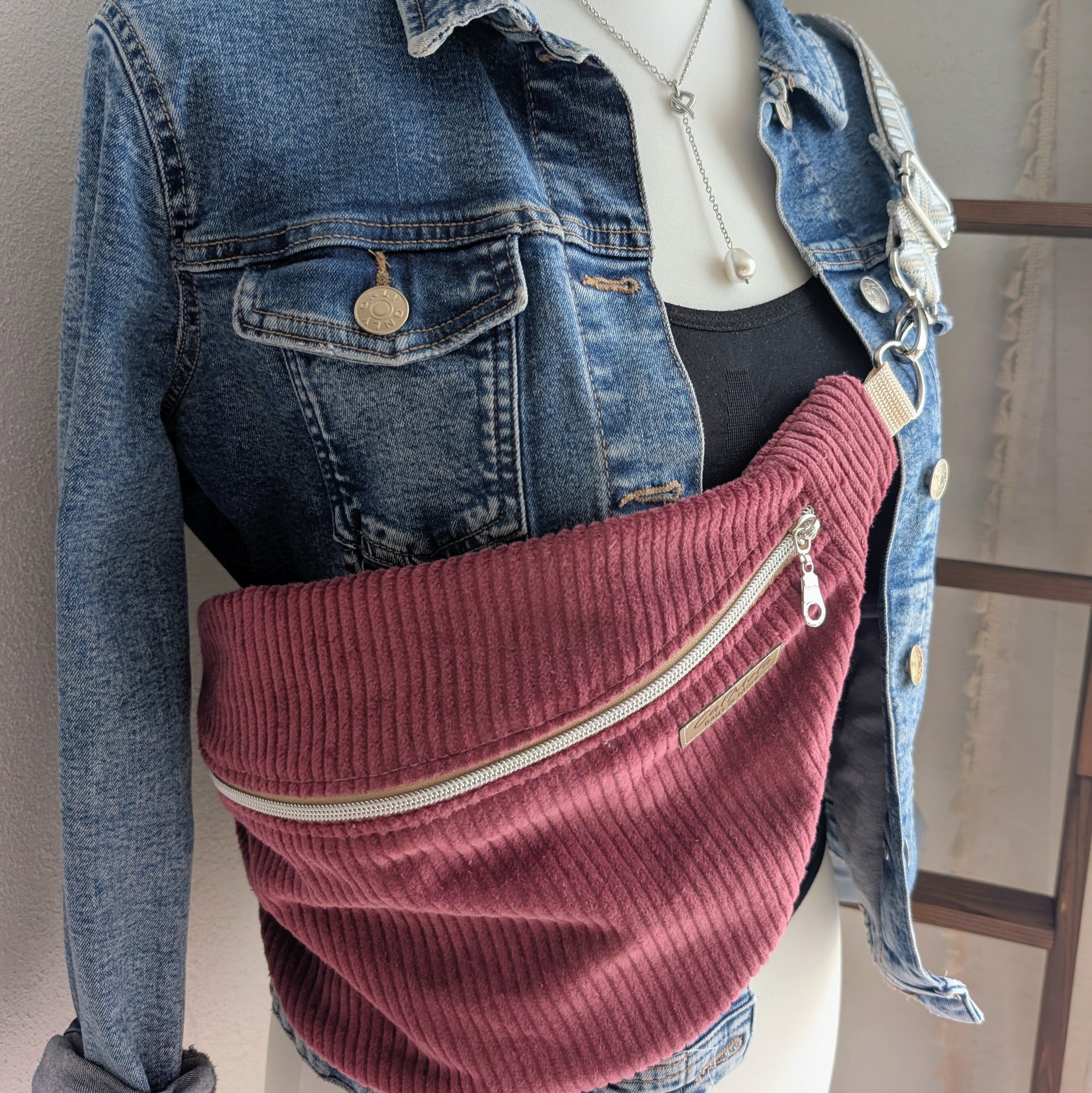 Big Crossbodybag „Berry Rose“