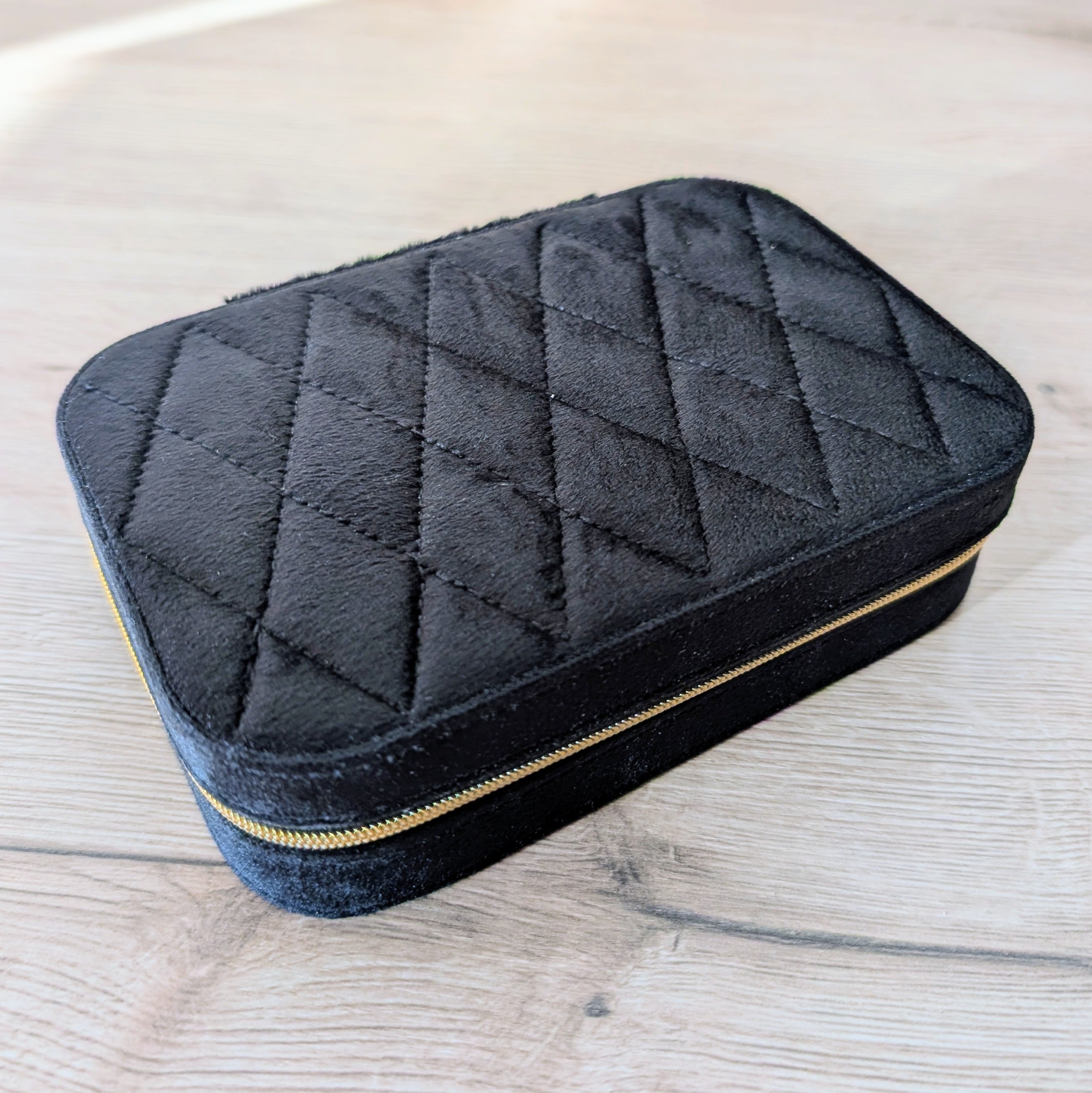 Schmuckcase – rechteckig - schwarz