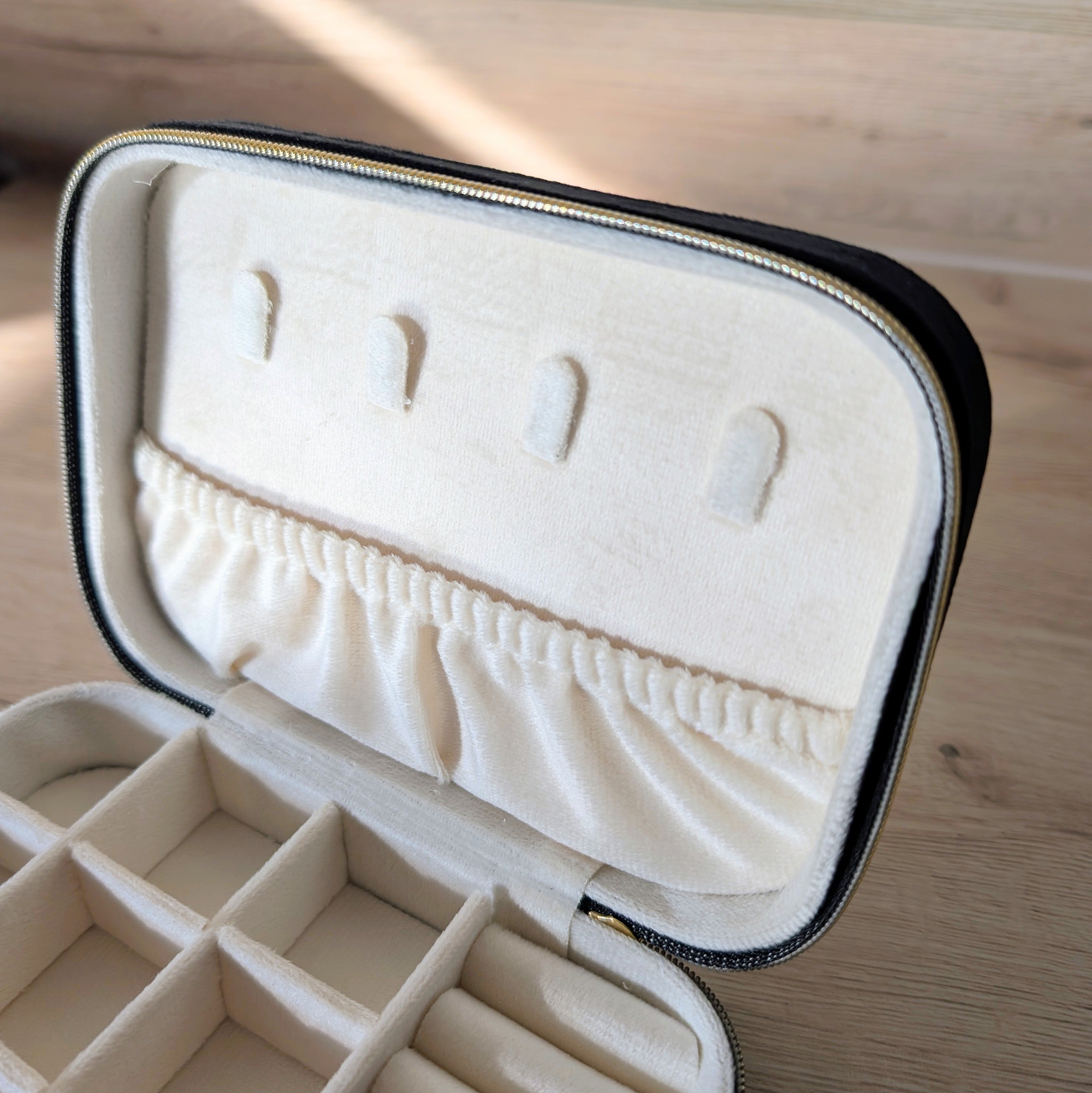 Schmuckcase – rechteckig - schwarz