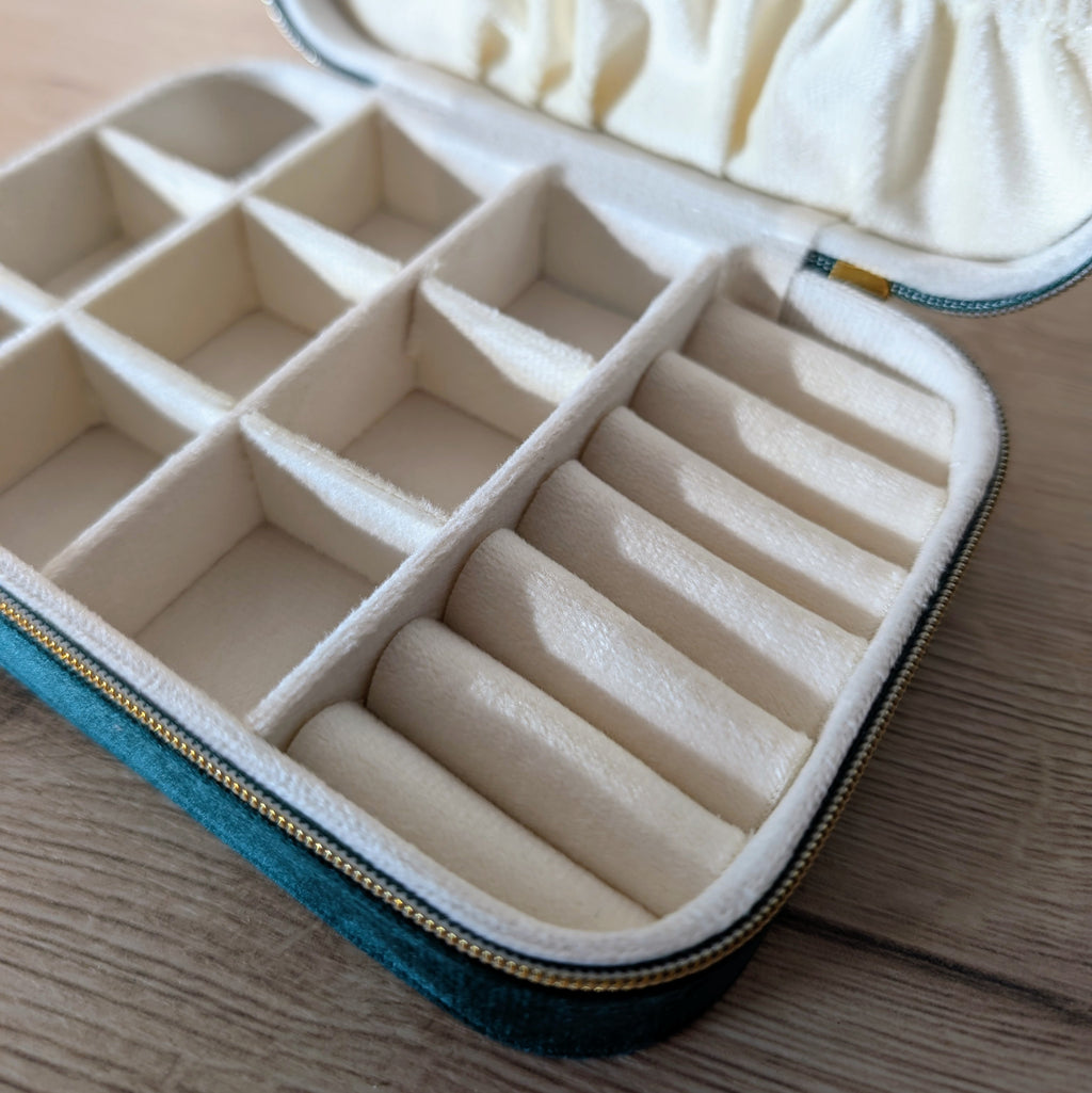 Schmuckcase – rechteckig - grün