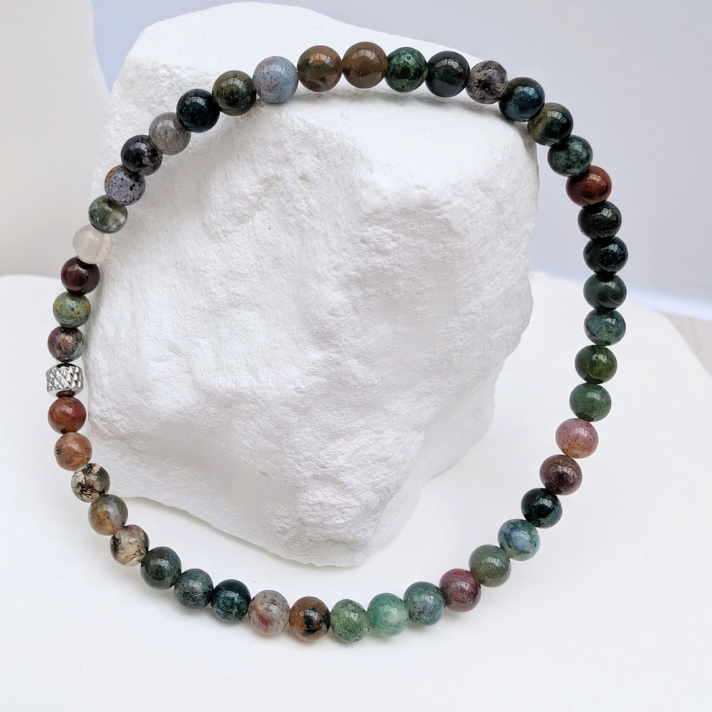 Waldpfad – Natursteinarmband