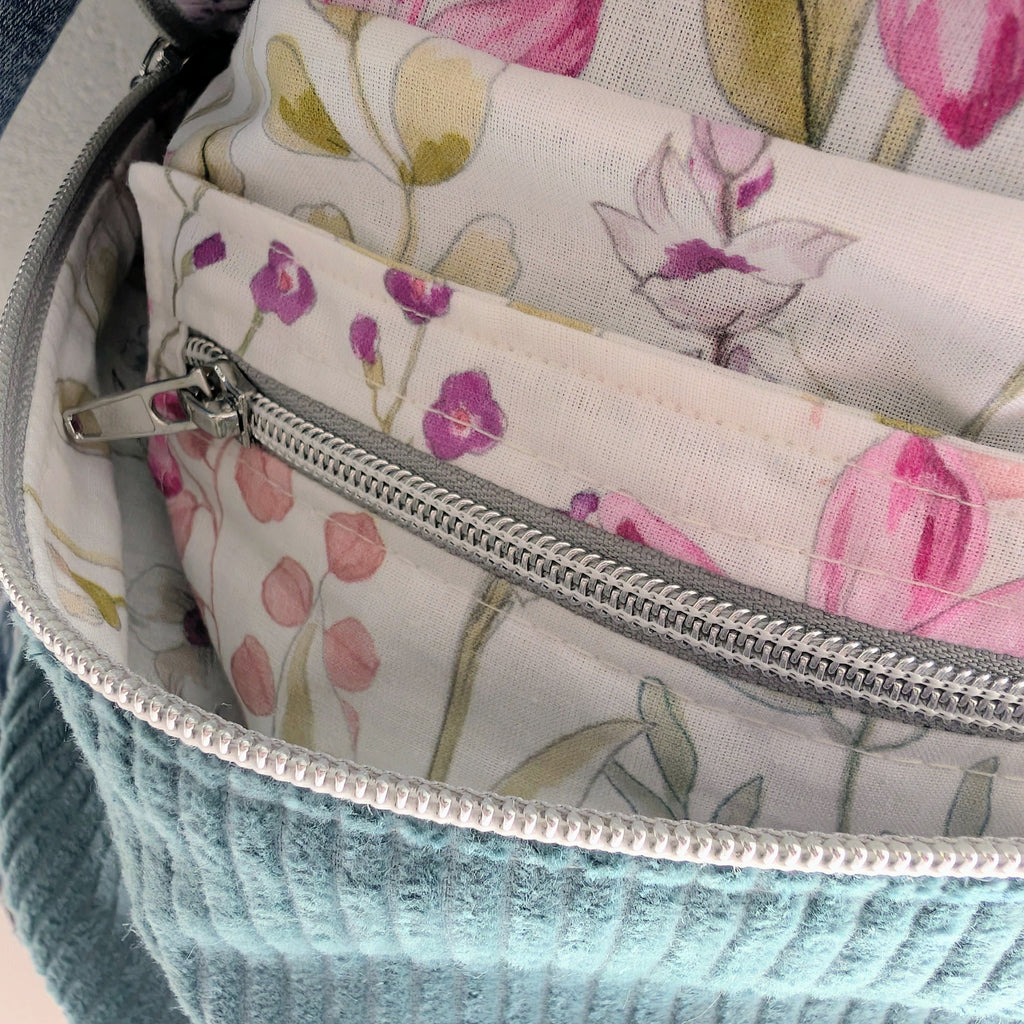 Big Crossbodybag „Mint Breeze“