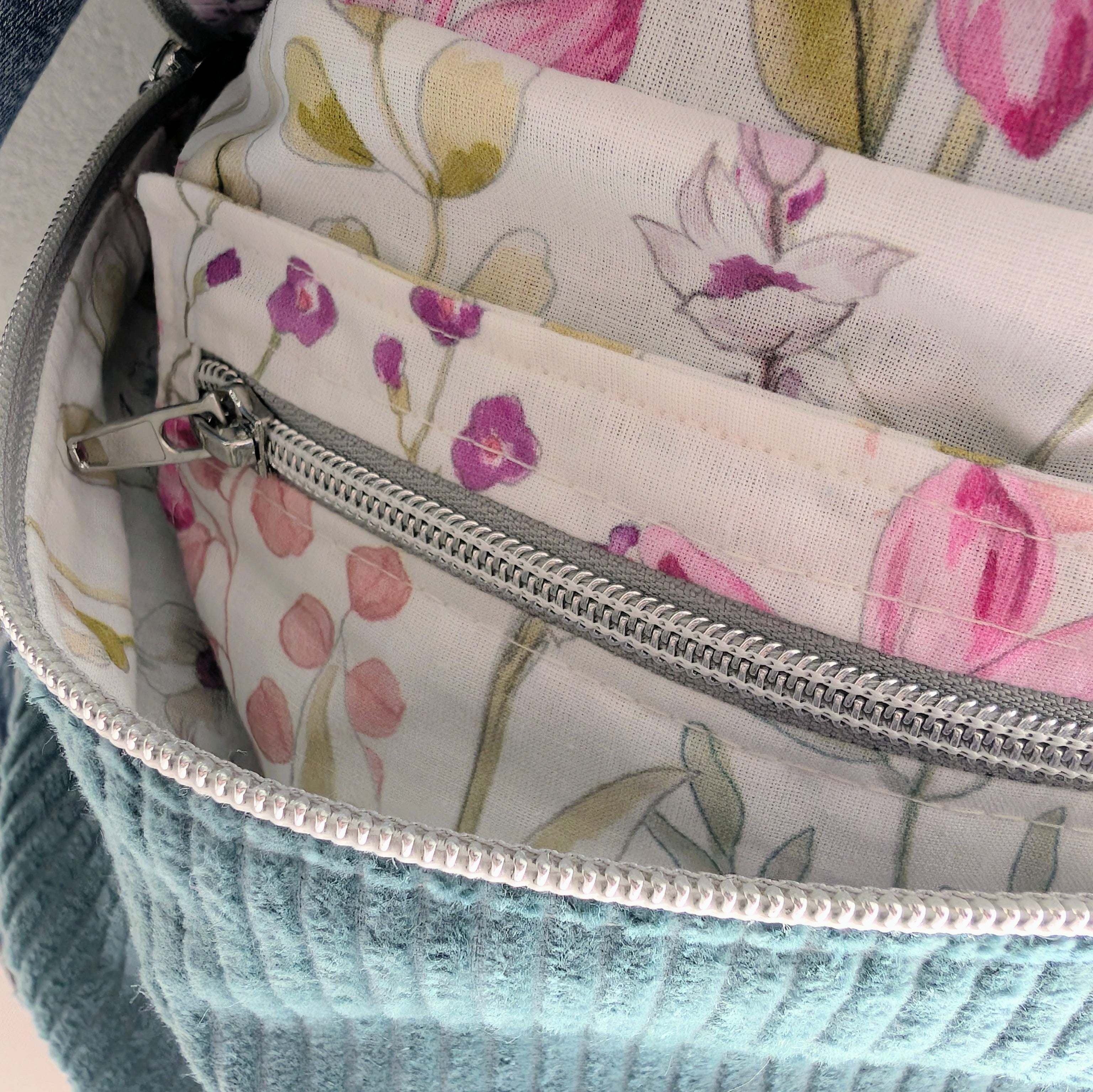 Big Crossbodybag „Mint Breeze“