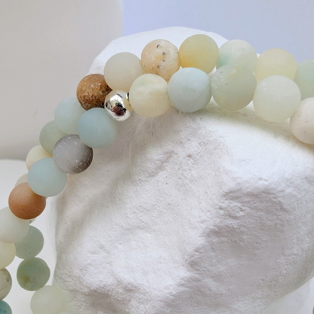 Frühlingswind – Natursteinarmband